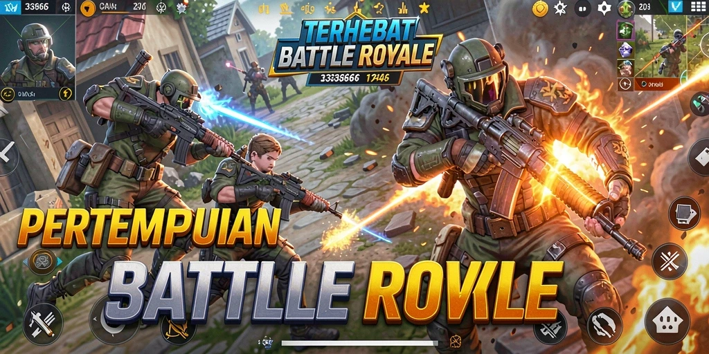 Tampilan gameplay mendebarkan di <strong>333666</strong> saat bertempur antar pemain.