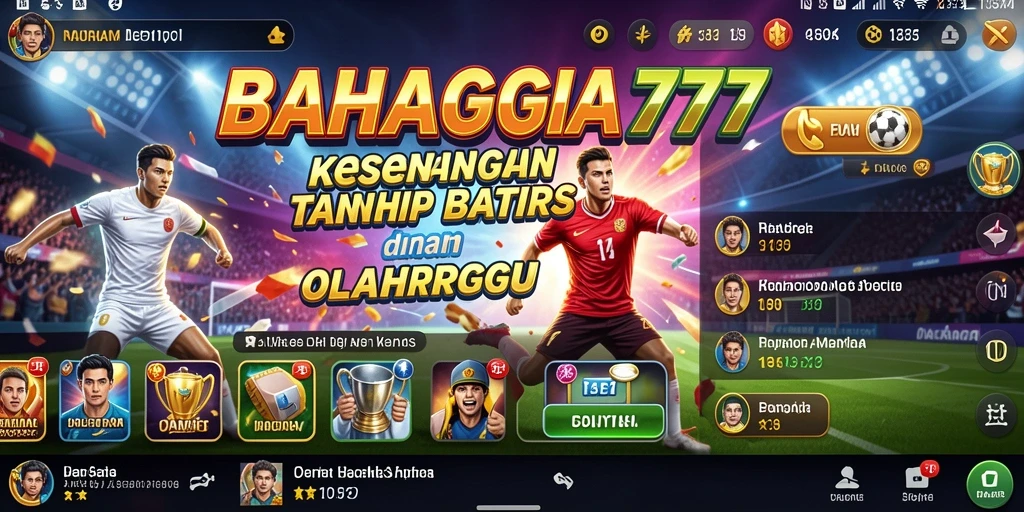 Tampilan menarik dari gameplay BAHAGIA777 dalam olahraga.