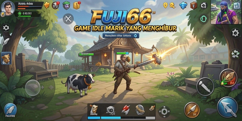 Tampilan gameplay menarik FUJI66 dengan mekanisme Idle yang sederhana.