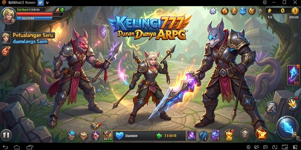 Screenshot KELINCI777 menampilkan aksi seru di dunia ARPG.