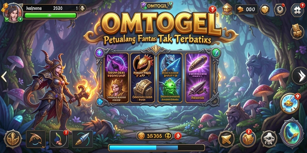 Tangkapan layar gameplay OMTOGEL yang menunjukkan aksi RPG yang mendebarkan.