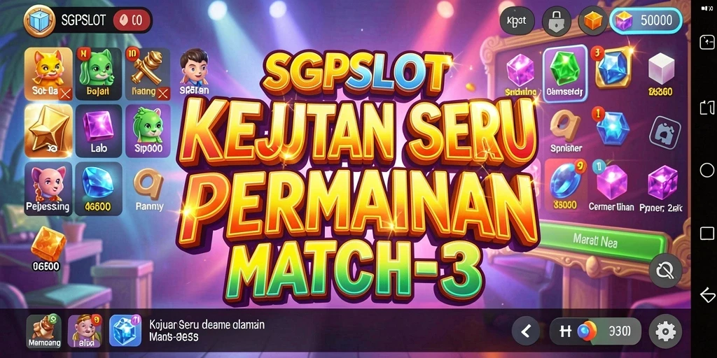 Tampilan screenshot permainan SGPSLOT yang menarik dan penuh warna.