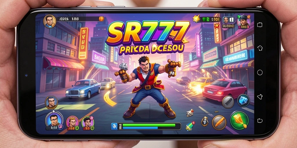 Tangkapan layar utama dari gameplay menarik SR777.