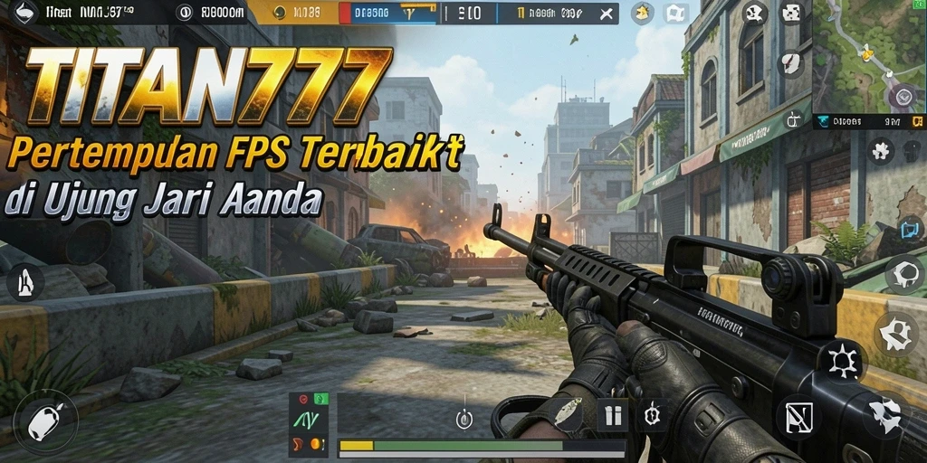 Gambaran Gameplay Menarik dalam TITAN777 FPS.